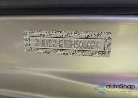 2011 Acura Mdx from USA, damaged, VIN 2HNYD2H29BH506024